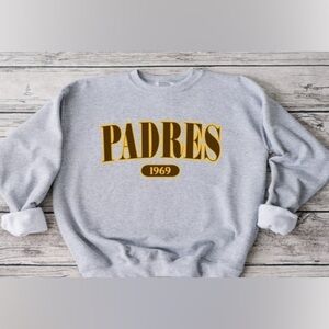 Padres Offset Crewneck